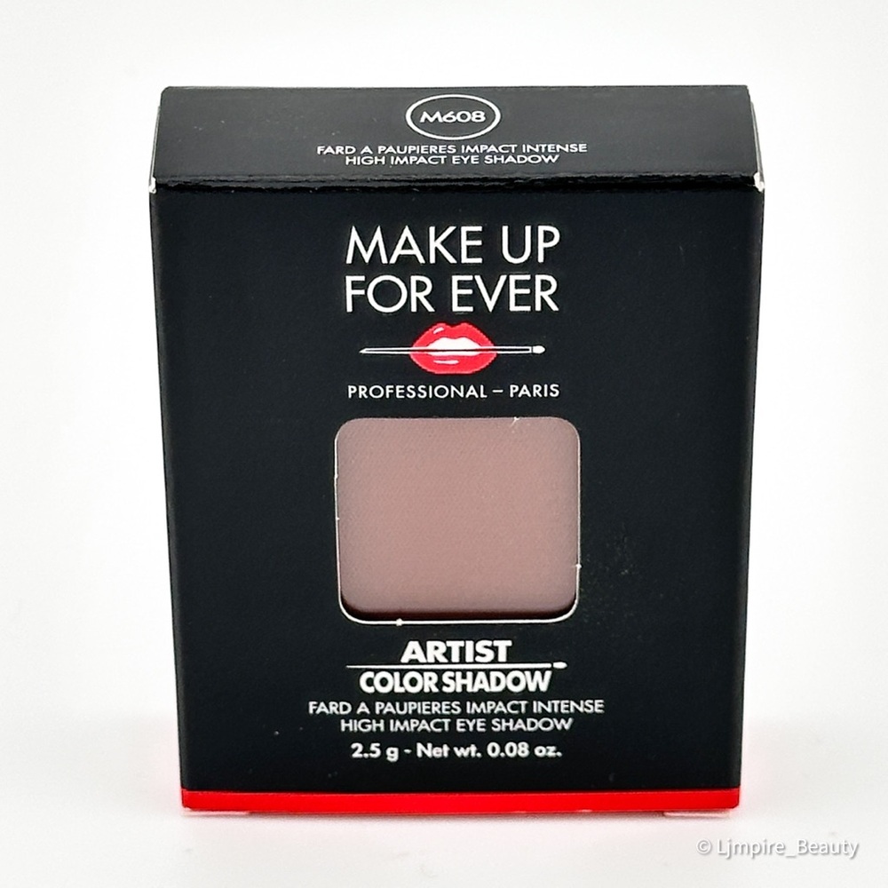 🆕 MAKE UP FOR EVER Artist Color Shadow Refill/Recharge in Shade: M608 NIB Matte
